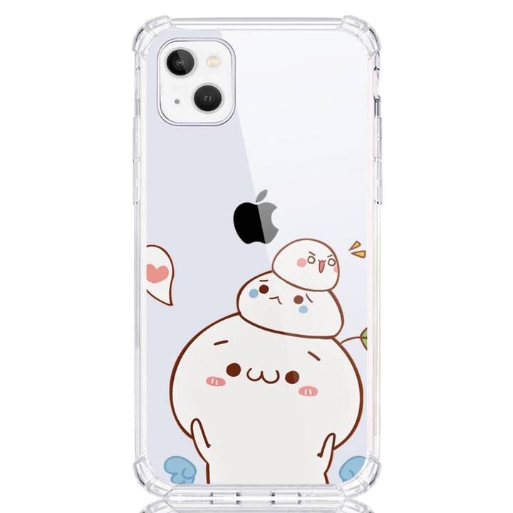 EG Backcover (iPhone 14 Plus, Bande dessinée, Transparent)