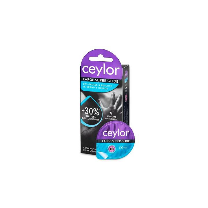 CEYLOR Kondome Super Glide (9 Stück)