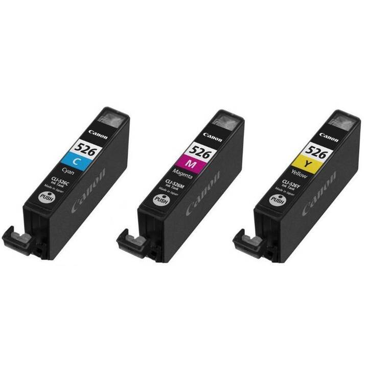 CANON CLI-526PA (Gelb, Magenta, Cyan, Multipack)