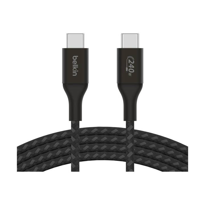 BELKIN Rallonge (USB de , USB de type C / USB, 2 m, Noir)