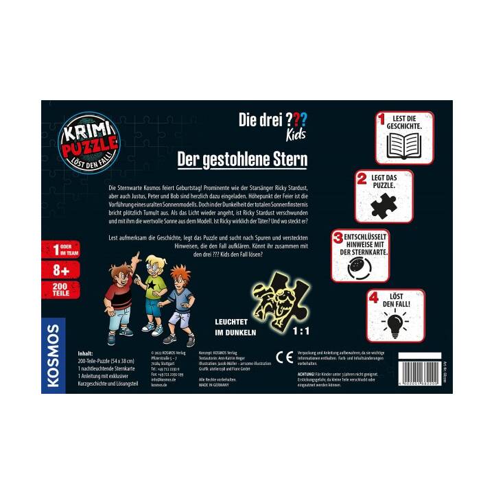 KOSMOS Film et bande dessinée Puzzle (200 x)