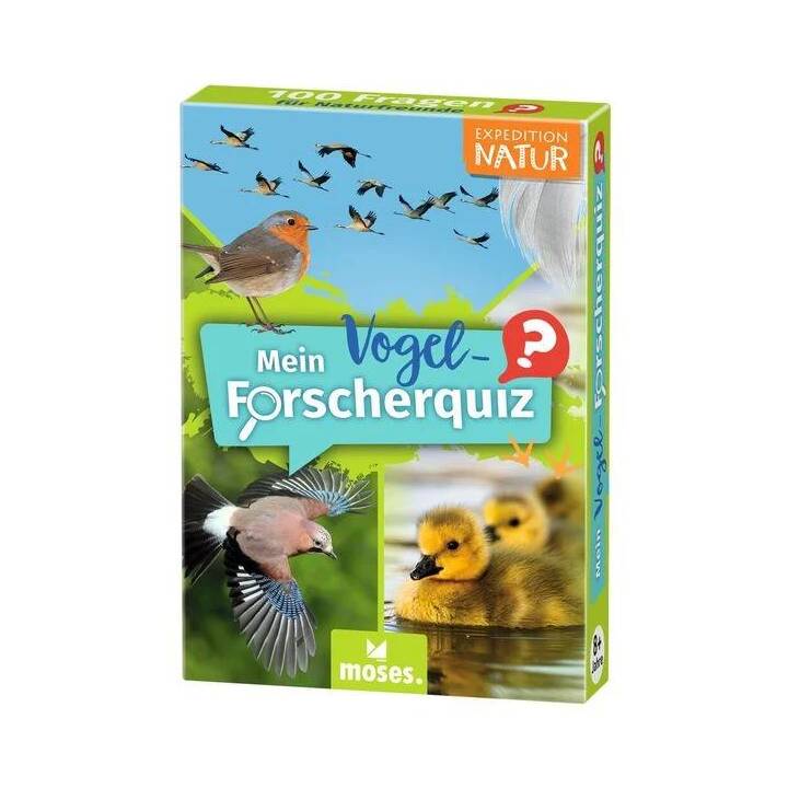 MOSES VERLAG Expedition Natur Mein Vogel-Forscherquiz (DE)