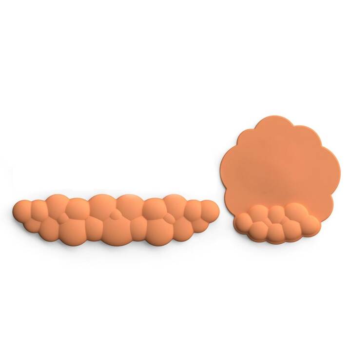 EG Set tappetino per mouse (Homeoffice, Nuvola, Arancione)