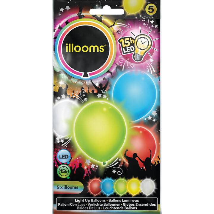 ILLOOMS Ballon LED LED (5 pièce)