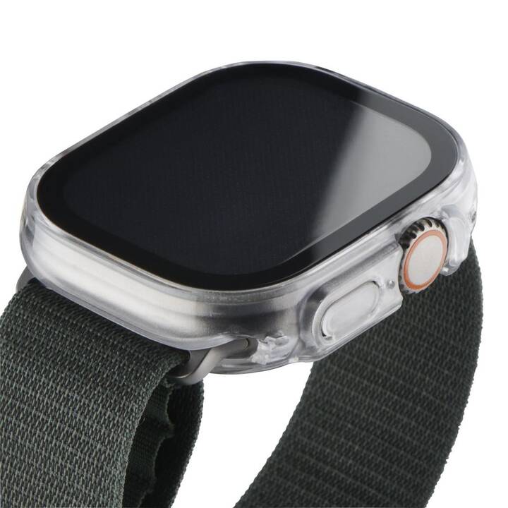 HAMA Housse de protection (Apple Watch 49 mm, Transparent, Noir)