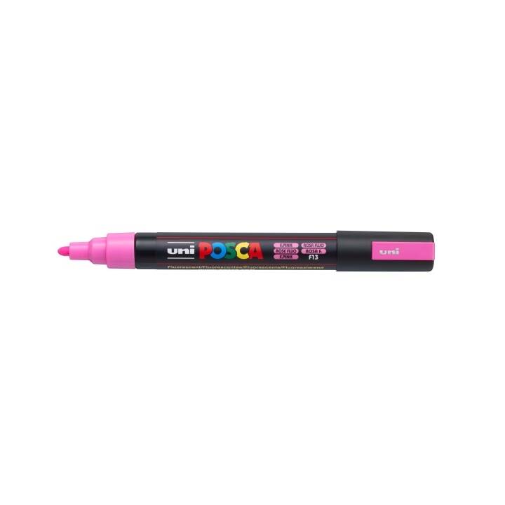 UNI-BALL Permanent Marker Posca PC-5M (Rosa, 1 Stück)