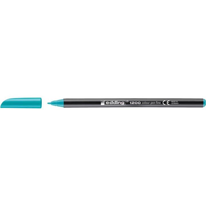 EDDING 1200 Crayon feutre (Turquoise, 1 pièce)