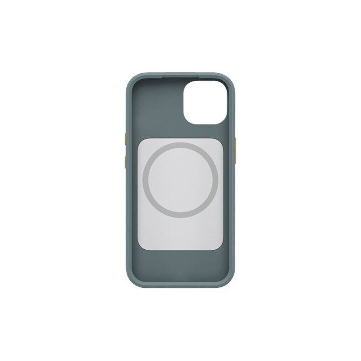 OTTERBOX Backcover MagSafe (iPhone 13, Grigio, Arancione)