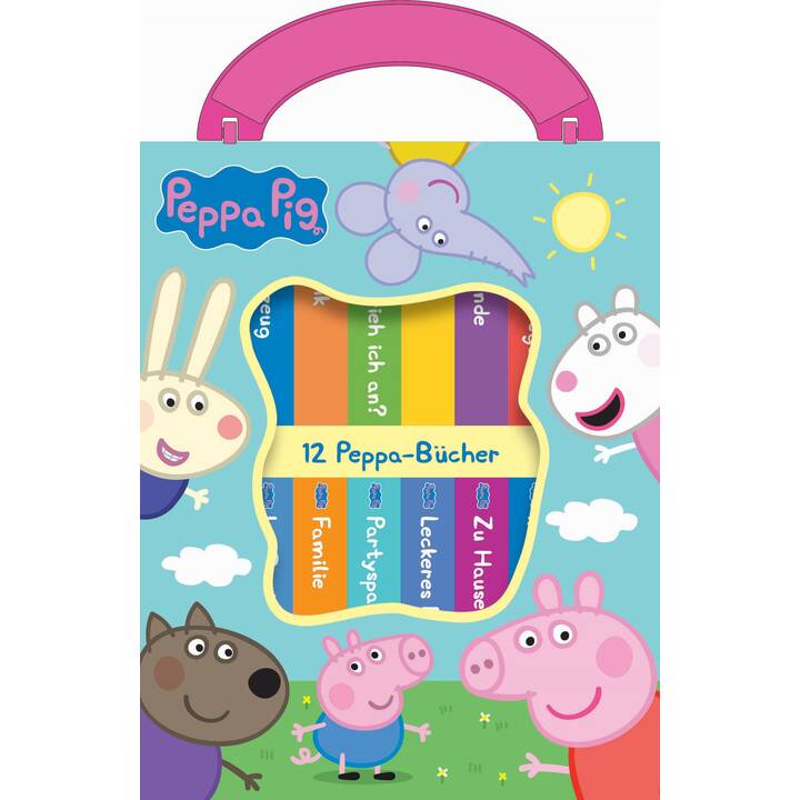 Peppa Pig - Meine erste Bibliothek. Bücherbox mit 12 Pappbilderbüchern