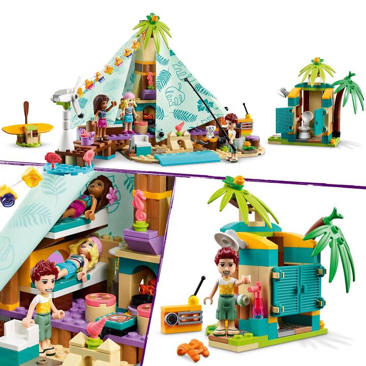 LEGO Friends Camping glamour à la plage (41700)