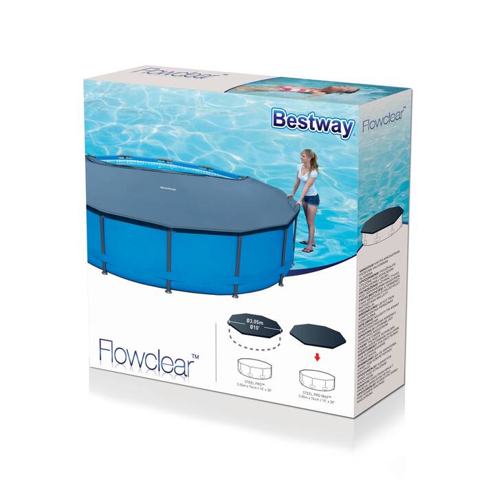 BESTWAY Copertura per piscina Flowclear