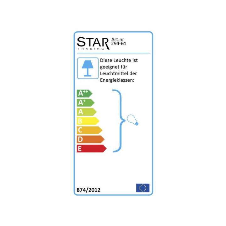 STAR TRADING Glaze Lampada o sospensione (Lampada ad incandesce)