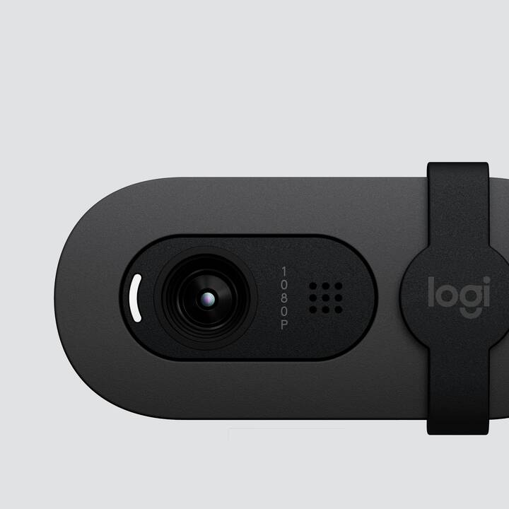 LOGITECH BRIO 105 Webcam (1920 x 1080, 1280 x 720, Schwarz)