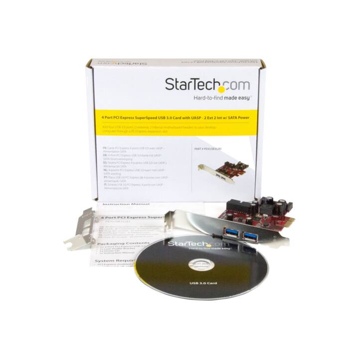 STARTECH.COM Schnittstellenkarte (USB 3.0 Typ-A)