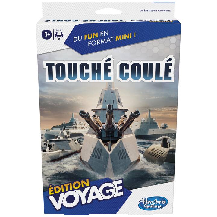 HASBRO Touché Coulé: Édition Voyage (FR)