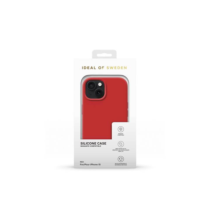 IDEAL OF SWEDEN Backcover MagSafe (iPhone 15, Rot)