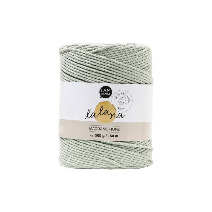 LALANA Wolle (500 g, Grau, Grün)