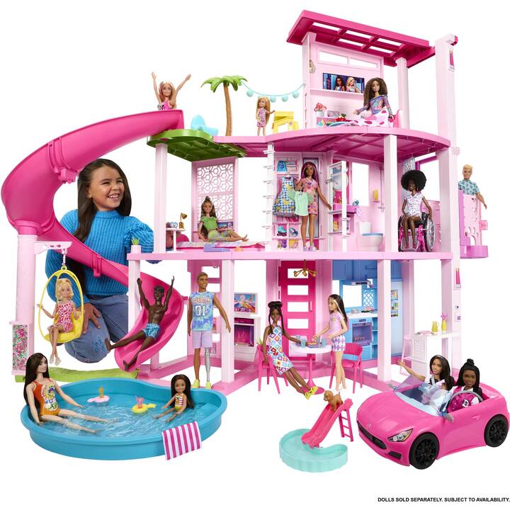 BARBIE Dream villa Casa delle bambole (Multicolore)