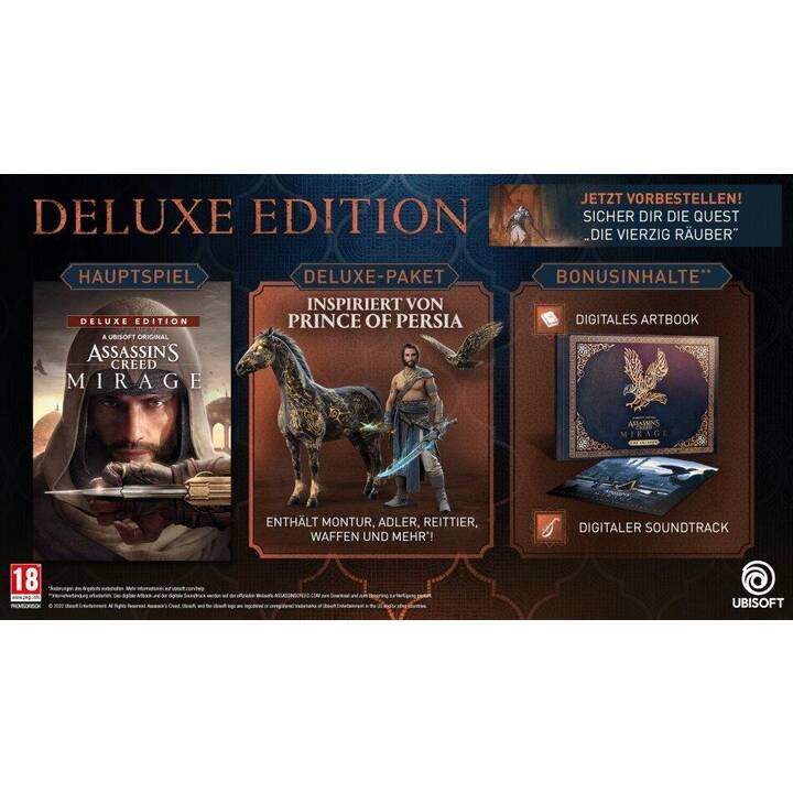 Assassin's Creed Mirage - Deluxe Edition (DE, IT, EN, FR)
