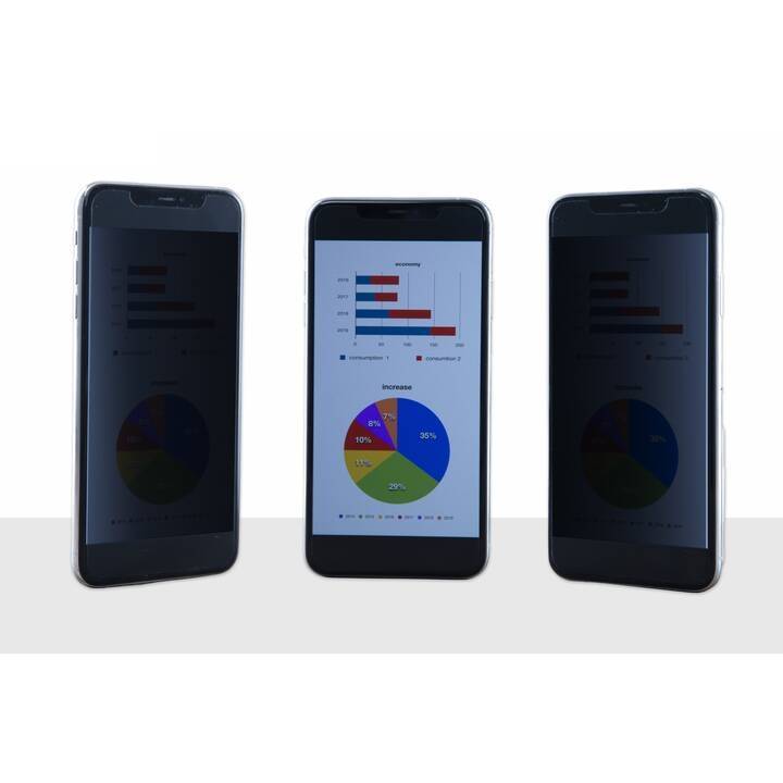 KAPSOLO Sfoglio protezione da schermo (iPhone SE 2020, iPhone 8, 1 pezzo)