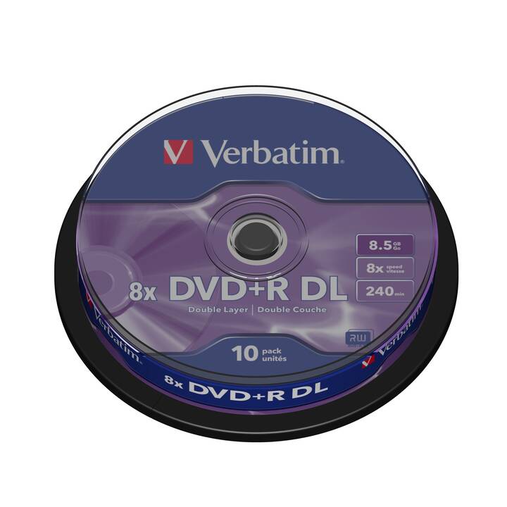 VERBATIM DVD+R Spindle (8.5 Go)