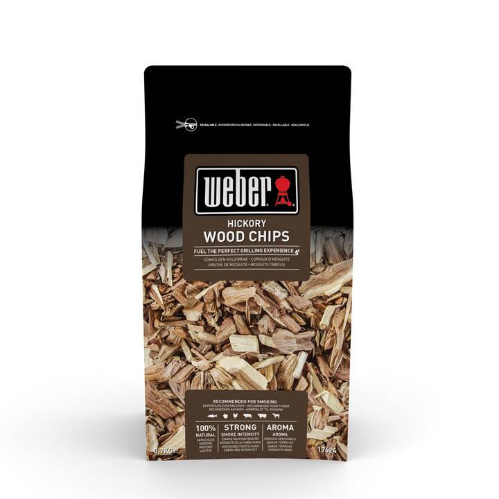 WEBER Räucherchips Hickory (Buche, 700 g)