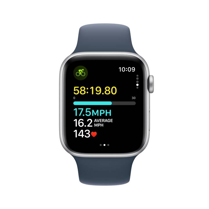 APPLE Watch SE 2023 GPS (44 mm, Alluminio, S/M)