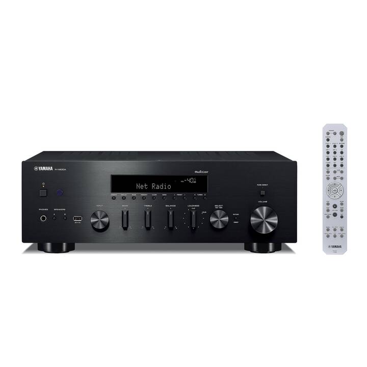 YAMAHA R-N600A (Netzwerk-Receiver, Schwarz)