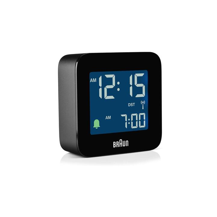 BRAUN Réveil radio-piloté BC08B-DCF (Black)