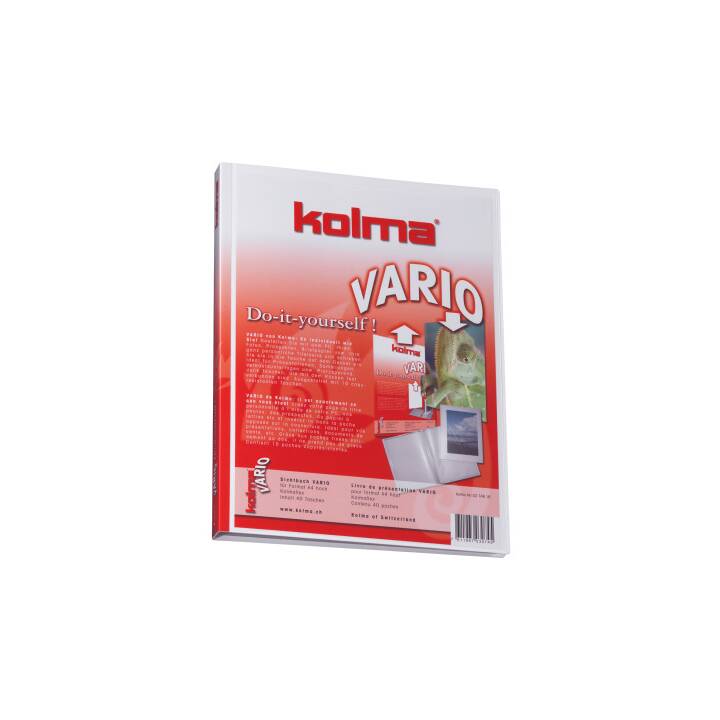 KOLMA RACER Dossiers chemises Vario KolmaFlex (Blanc, A4, 1 pièce)