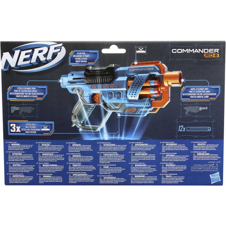 NERF Elite 2.0 Commander RD-6