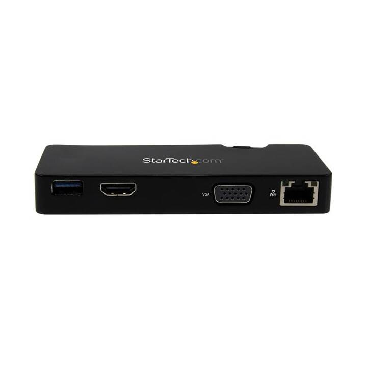 STARTECH.COM Stazione d'aggancio (HDMI, VGA, USB 3.0 di tipo A, RJ-45 (LAN))
