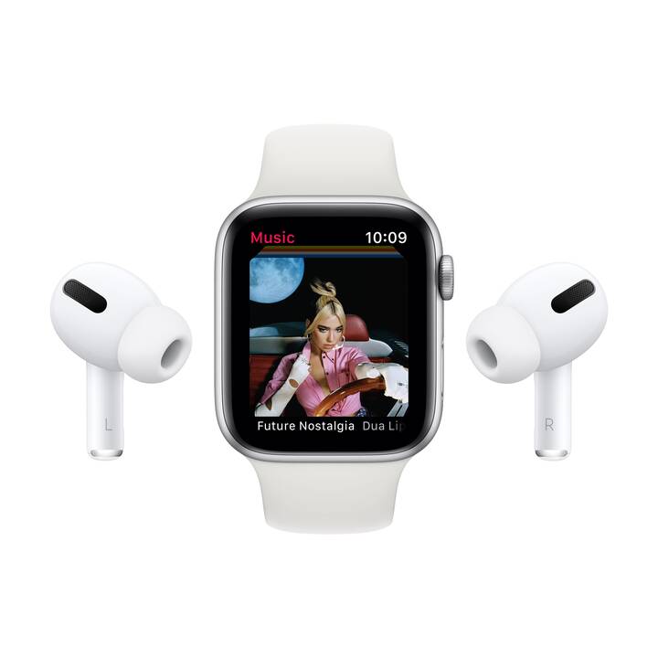 APPLE Watch Nike Series 6 GPS (44 mm, Alluminio, Silicone) - Interdiscount