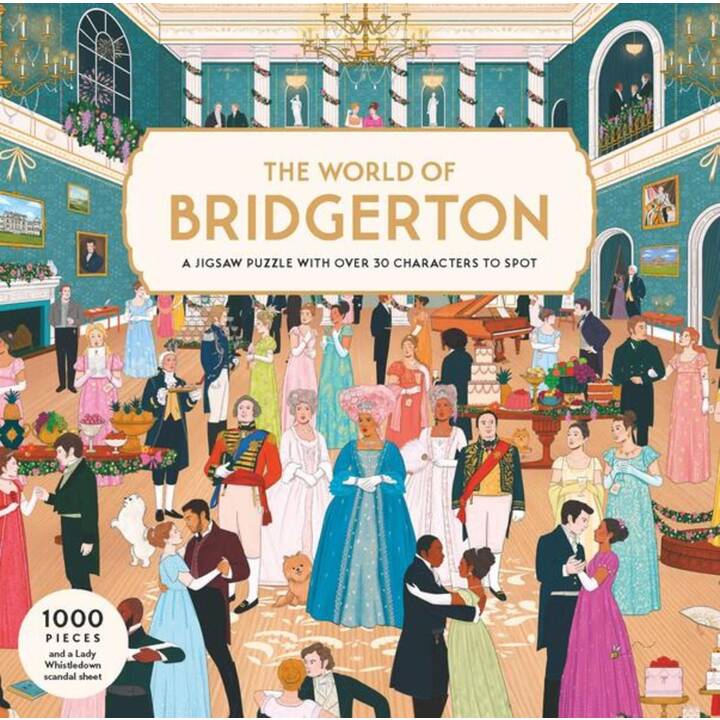 LAURENCE KING VERLAG  The World of Bridgerton Puzzle (1000 x)