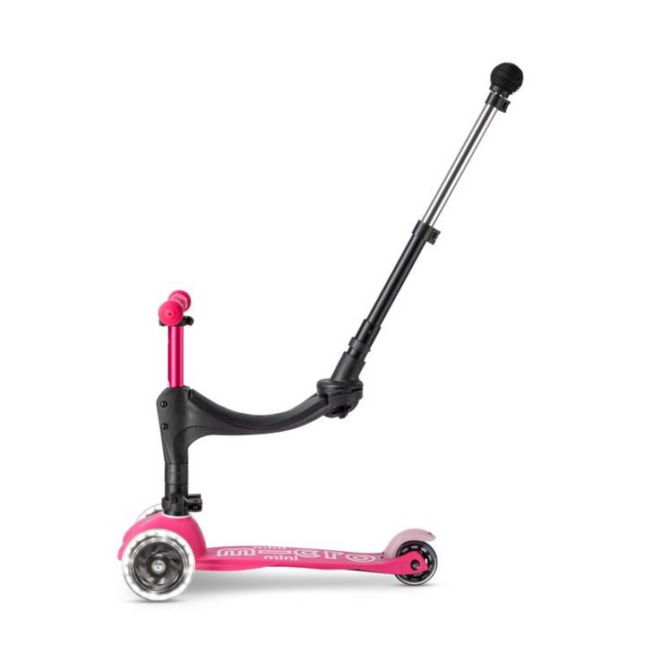 MICRO Kickboard Mini Micro 3in1 Deluxe Plus (Pink, Noir)