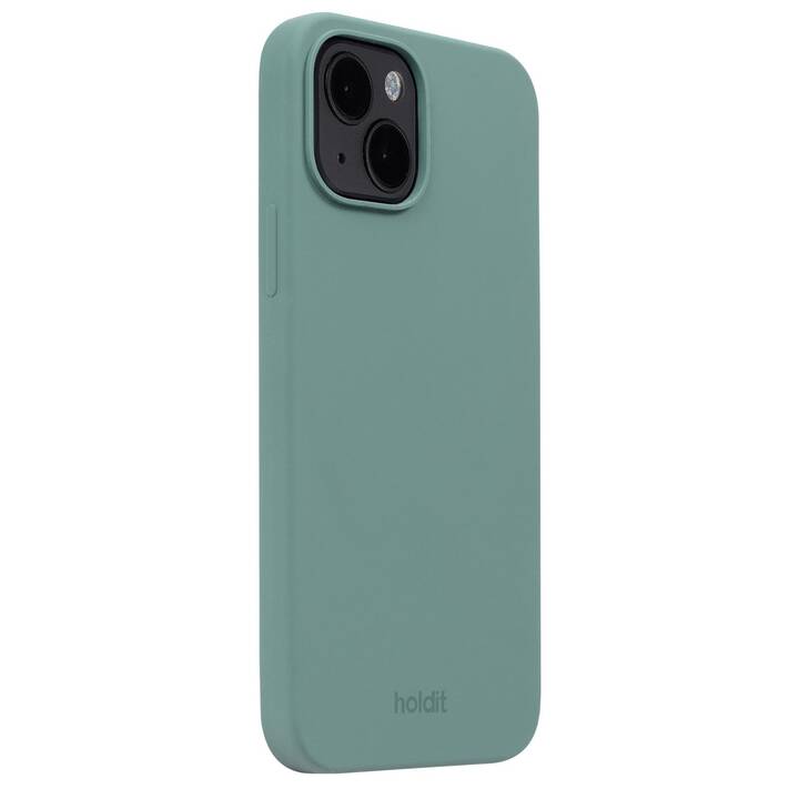 HOLDIT Backcover (iPhone 15, Verde muschio)