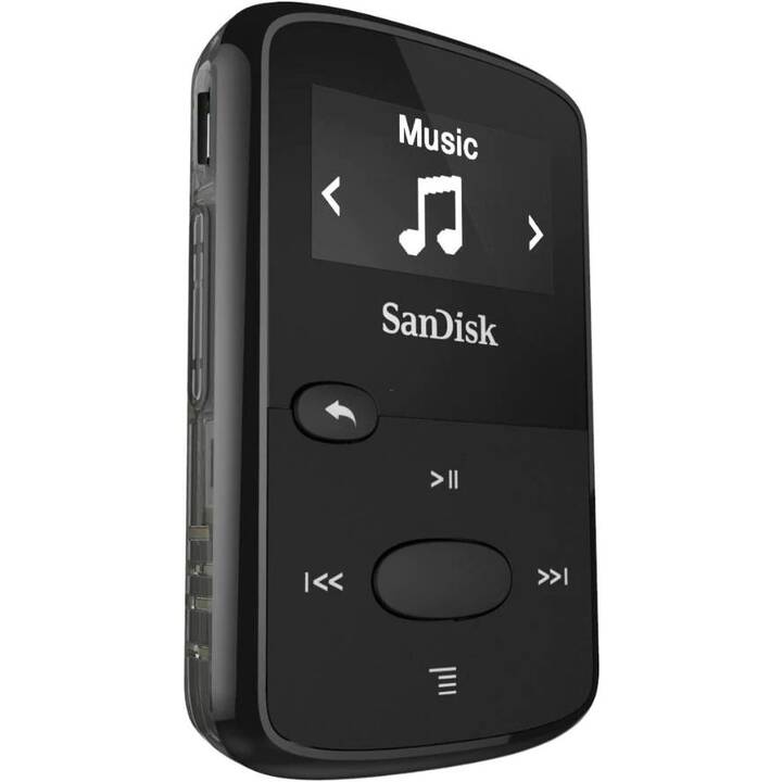 SANDISK Lettori MP3 Clip Jam (8 GB, Nero)