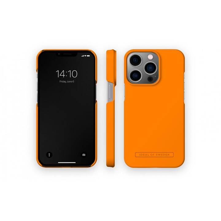 IDEAL OF SWEDEN Backcover Crush  (iPhone 13 Pro, Orange, Abrioct)