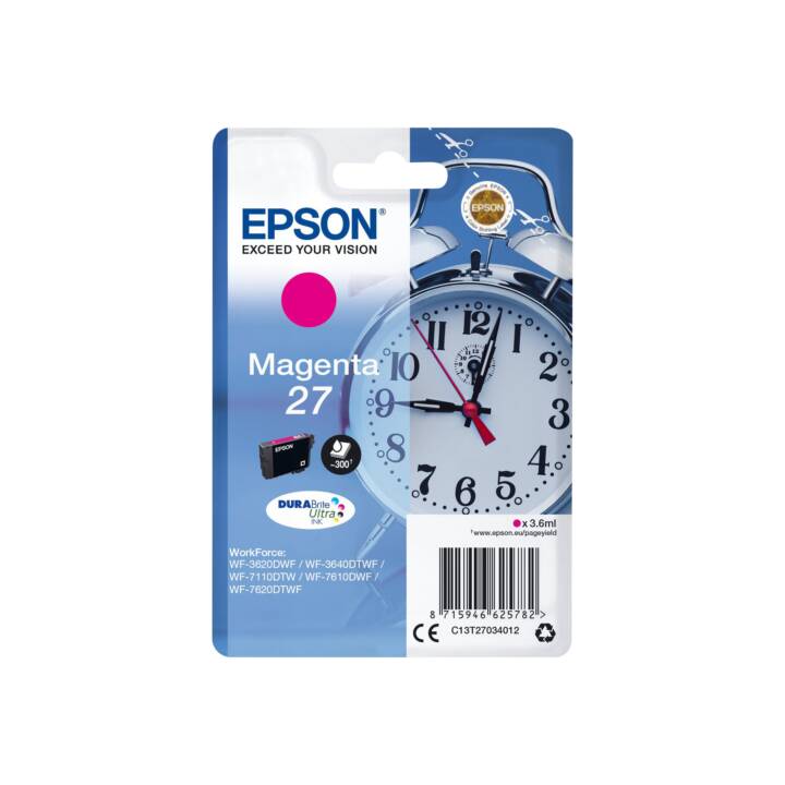 EPSON C13T27034012 (Magenta, 1 pezzo)