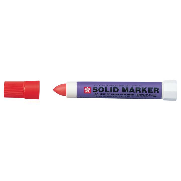 SAKURA Permanent Marker Solid (Rot, 1 Stück)