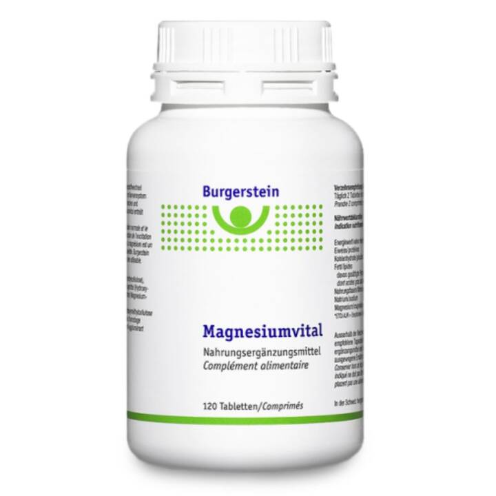 BURGERSTEIN Nahrungsergänzung Magnesiumvital (120 Stück)