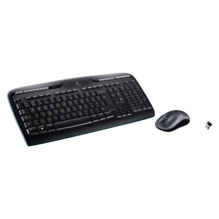 LOGITECH LGT-MK330-US (USB, Inghilterra, Senza fili)