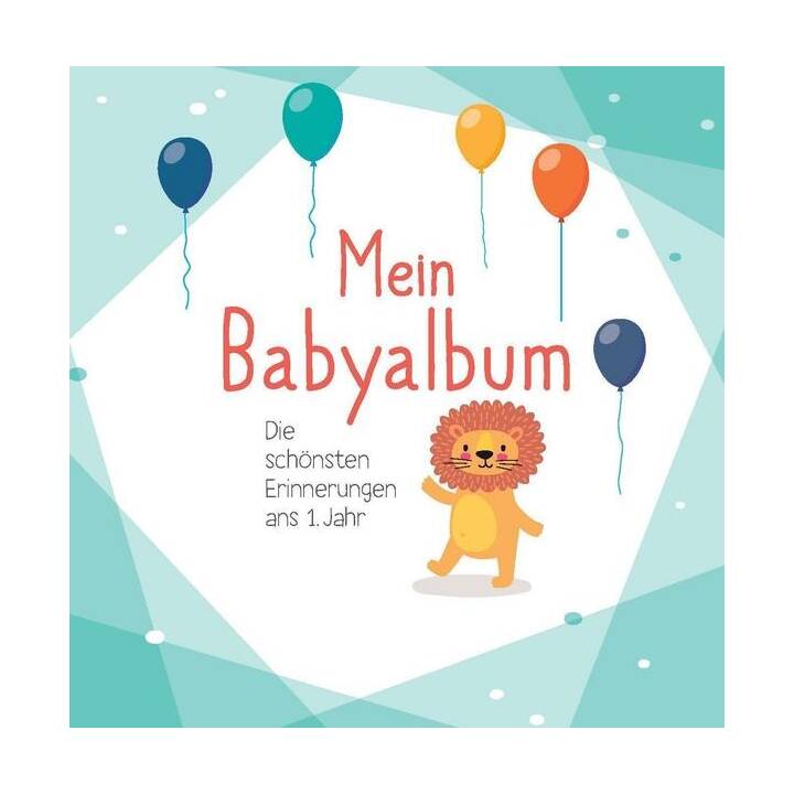 NAUMANN UND GOEBEL Album del bebè Mein Babyalbum - Die schönsten Erinnerungen ans 1. Jahr (Animale, Multicolore)