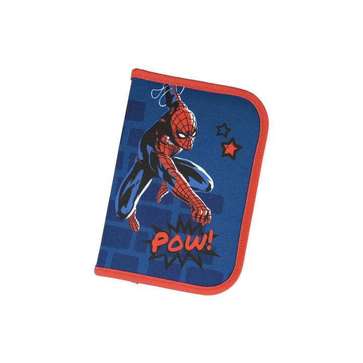SCOOLI Astuccio bustina Spider-Man (Blu scuro, Blu, Rosso, Multicolore)