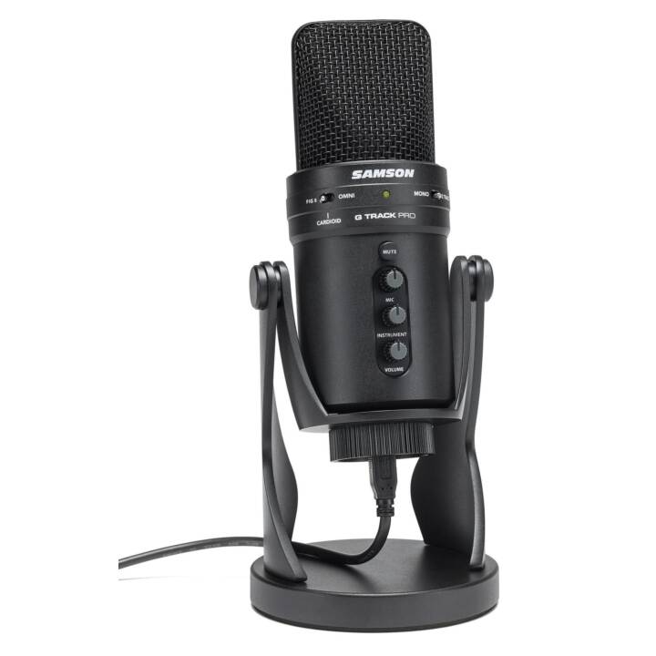 SAMSON G-Track Pr Microphone de table (Noir)