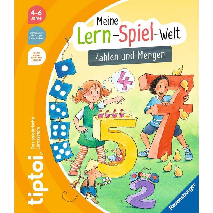 RAVENSBURGER VERLAG Meine Lern-Spiel-Welt: Zahlen und Mengen Lernbuch (DE)