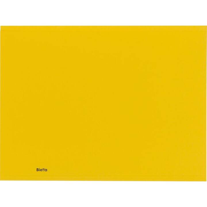 BIELLA Einlagemappe (Gelb, A4, 100 Stück)