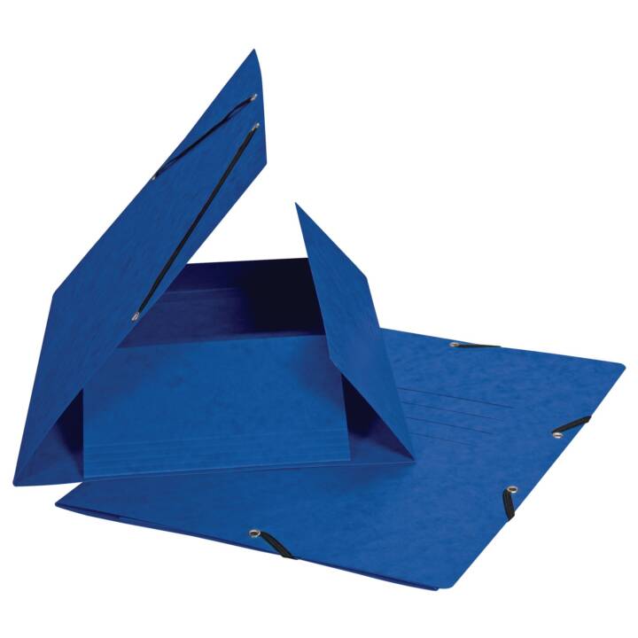 BIELLA Cartellina con elastico (Blu, A4, 200 foglio)