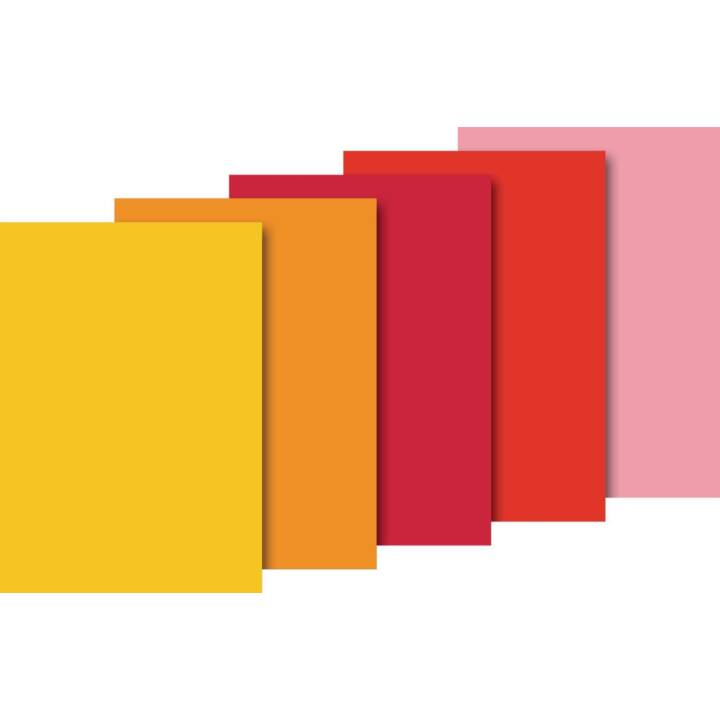 HEYDA Seidenpapier (Gelb, Rot, Pink, 10 Stück)