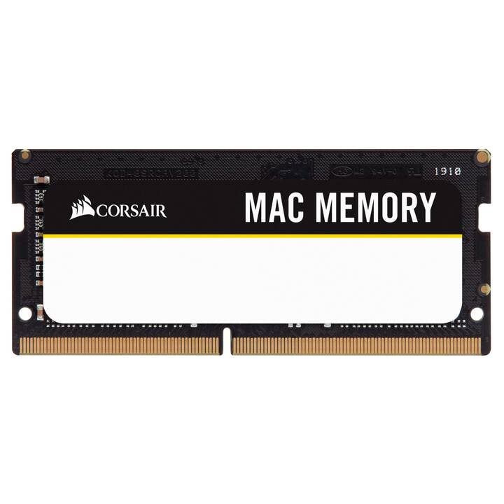 CORSAIR Mac Memory CMSA64GX4M2A2666C18 (2 x 32 GB, DDR4-SDRAM 2666 MHz, SO-DIMM 260-Pin)